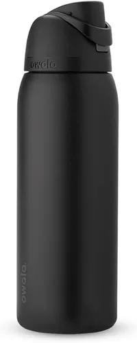 Vista 17 de Owala FreeSip - Acero inoxidable - 32 oz - Morado/Azul (pistas de esquí de los años 80)