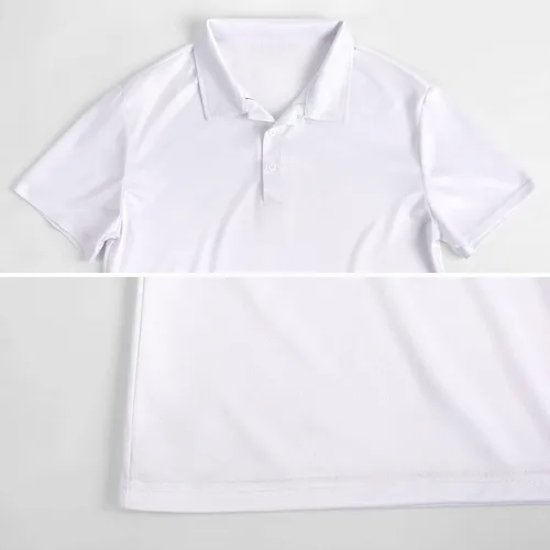 Vista 7 de Camisa polo de manga corta recta con bandera de Estados Unidos y Guatemala para hombre, camiseta deportiva de golf, tenis, secado rápido