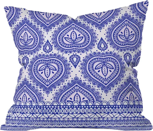 Vista 52 de Deny Designs Aimee St Hill Illustration - Almohada (18 x 18 pulgadas)