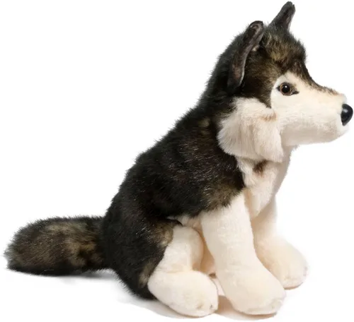 Vista 2 de Douglas Peluche de lobo Atka
