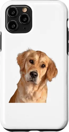 Vista 29 de American Golden Retriever Dog Sweet and Quizzical Case for iPhone 17