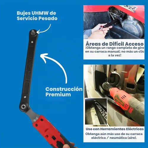 Vista 4 de TITE-REACH Llave de extensión profesional de 1/4 pulgadas