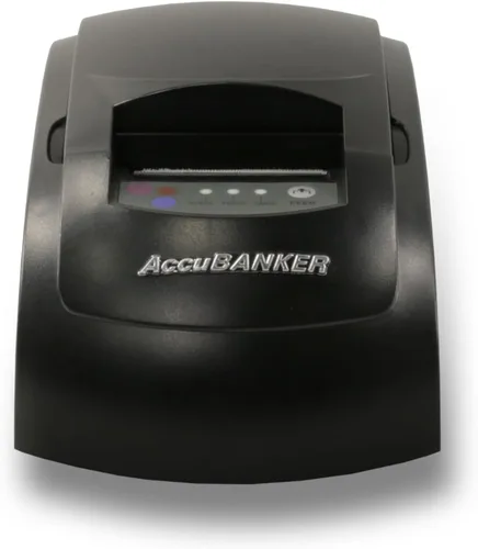 Vista 10 de AccuBANKER AB510 - Máquina clasificadora de monedas y envoltura con panel de control digital e impresora térmica MP10