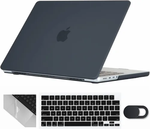 Vista 16 de Se7enline Funda rígida compatible con MacBook Pro de 16 pulgadas 2021/2022/2023/2024 para A2485 A2780 A2991 A3403 M4 M3 M2 M1 y teclado y protector