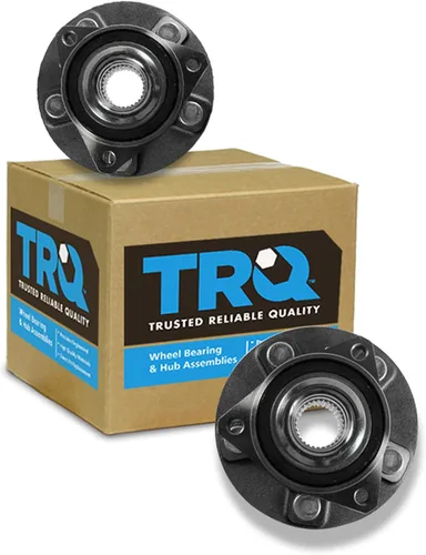 Vista 129 de TRQ Juego de 2 rodamientos de rueda delantera y conjunto de cubo compatible con Tesla 3 2020 Y 2018-2019 para Tesla 3 2020 Tesla Y AWD 2018-2019
