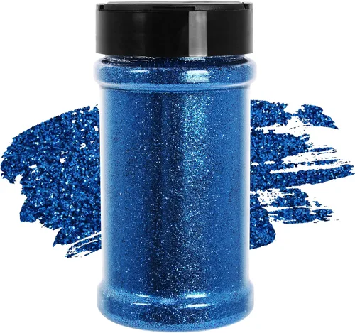 Vista 26 de Purpurina negra ultrafina, 16 onzas (1 libra), purpurina fina para manualidades de resina, uñas, vasos, slime, cosméticos y decoración de festivales