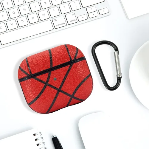 Vista 2 de Funda para AirPods 3, funda para Airpods 3, Airpods 3, Airpods 3, accesorios para Airpods 3, patrón deportivo Airpods 3, funda protectora