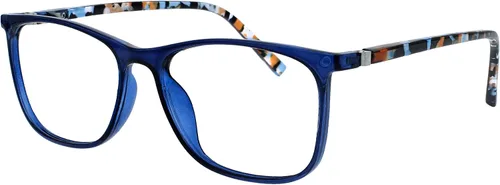 Vista 4 de OPULIZE Arc 2 Pack Gafas de lectura grandes Negro Marrón Estampado Hombres Mujeres RR66-12