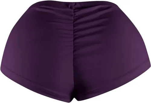 Vista 3 de Pantalones cortos de yoga para mujer, pantalones cortos sexys para gimnasio, pantalones cortos de cintura alta, pantalones deportivos para discoteca