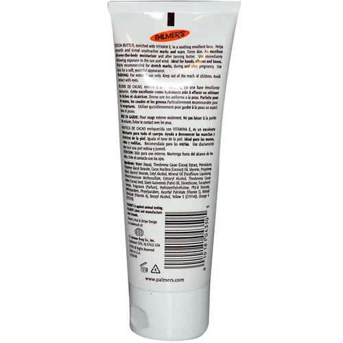 Vista 2 de Palmer's Crema concentrada de fórmula de manteca de cacao 3.75 oz