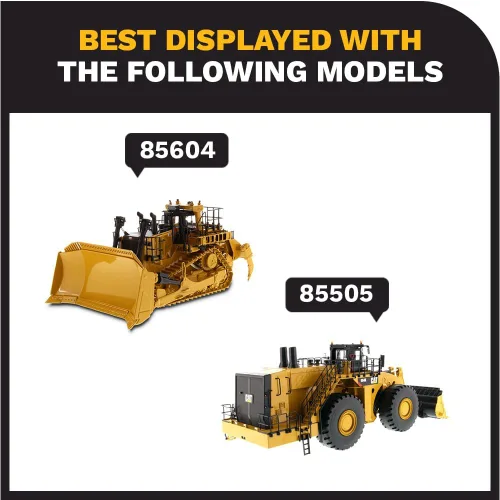 Vista 7 de Diecast Masters Excavadora Caterpillar 374D L 1:50 High Line Series Cat Trucks y equipo de construcción Modelo a escala 1:50 coleccionable