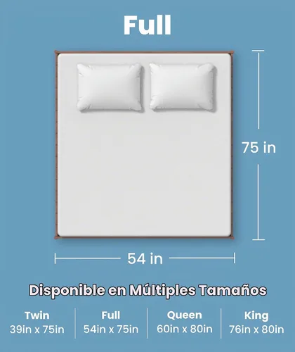 Vista 7 de Everlasting Comfort Protector de colchón de tamaño matrimonial de alta calidad, impermeable e hipoalergénico, diseño silencioso, funda lavable
