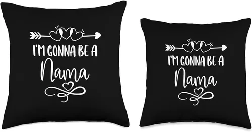 Vista 3 de Unique Christmas Birthday Mother's Day Gifts Shop I'm Gonna Be A Nama Special Grandma - Almohada de 16 x 16 pulgadas, multicolor