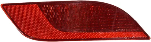 Vista 7 de CULMKARI Reflector de parachoques trasero delantero lateral del conductor Se adapta para 2017-2019 Jeep Compass Reemplaza CH1184106 55112679AA