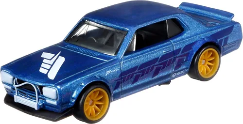 Vista 2 de Hot Wheels Colección de entretenimiento retro de vehículos a escala 1:64 de películas Blockbuster, TV y videojuegos, réplicas icónicas para jugar