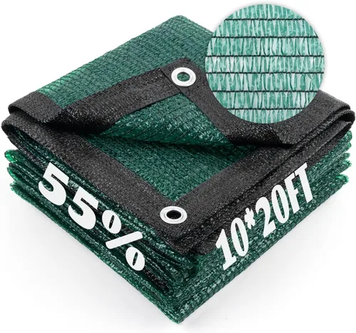 Vista 112 de Cool Area Malla de Tela de Sombra Solar 70% con Ojales para Cobertura de Plantas 3x6 pies Toldo de Patio Jardín Pérgola Invernadero Coche Granero