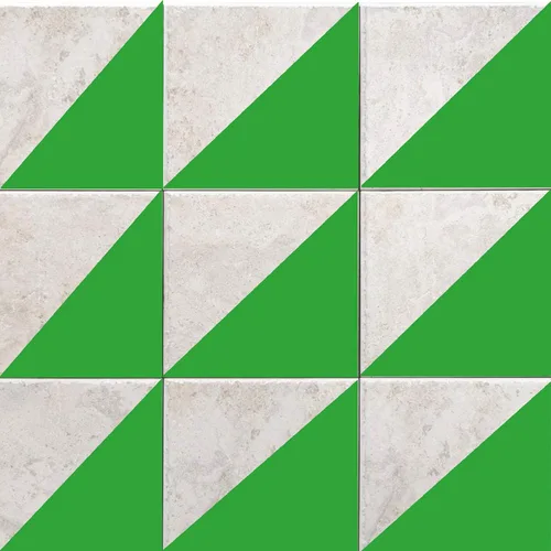 Vista 3 de Colorful Triangle Tile wall Sticker for Bathroom, Bathroom stickers, Tile transfer, Kid wall art, Tile wall stickers, Nursery stickers