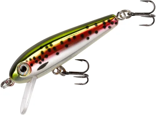 Vista 9 de Señuelos Rebel Tracdown de hundimiento lento, Crankbait para pesca de róbalo, trucha y lucioperca