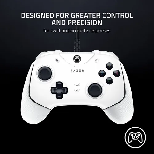 Vista 2 de Razer Wolverine V2 Wired Gaming Controller for Xbox Series X S, Xbox One, PC: Remappable Front-Facing Buttons - Mecha-Tactile Action Buttons and