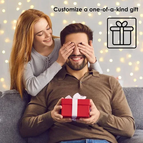Vista 6 de Bandeja de joyería de madera pequeña personalizada grabada para anillos de madera, bandeja de compromiso para hombres, soporte para anillos de boda