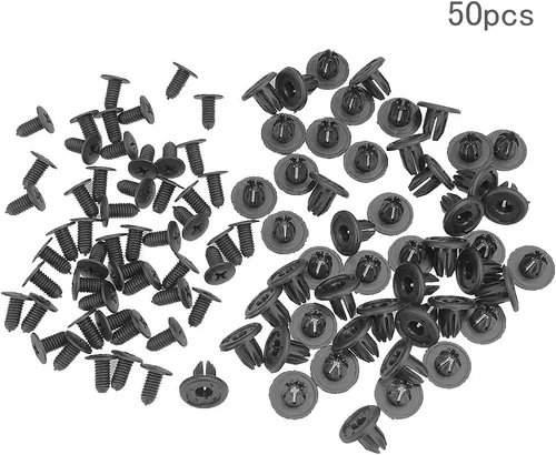 Vista 5 de 50 clips de repuesto para remaches de guardabarros para clips de repuesto Mini Cooper