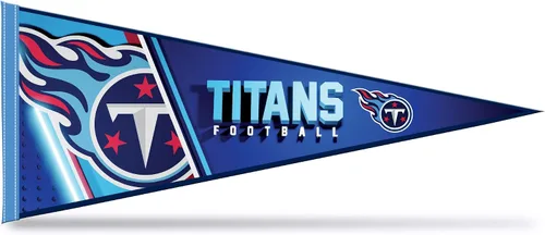 Vista 35 de Rico Industries NFL Football Primary 12" x 30" Felt Wall Décor Pennant - Great for Home/Bed Room/Man Cave Décor
