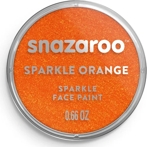 Vista 31 de Snazaroo - Pintura clásica para rostro y cuerpo, frasco de 0.66 oz (18.8 g), color albaricoque