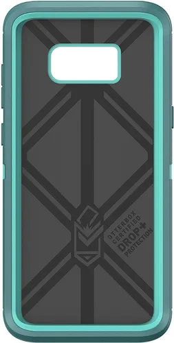 Vista 2 de OtterBox Defender - Funda de la serie sin pantalla para Samsung Galaxy S8 Plus, solo funda, embalaje no minorista, (Aqua Mint Way)