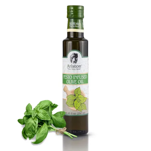 Vista 12 de Ariston "Lo Mejor" Aceite de Oliva Extra Virgen Rico en Antioxidantes, Prensado en Frío, Calidad Premium Producto de Grecia (250ml) 8.45 fl oz