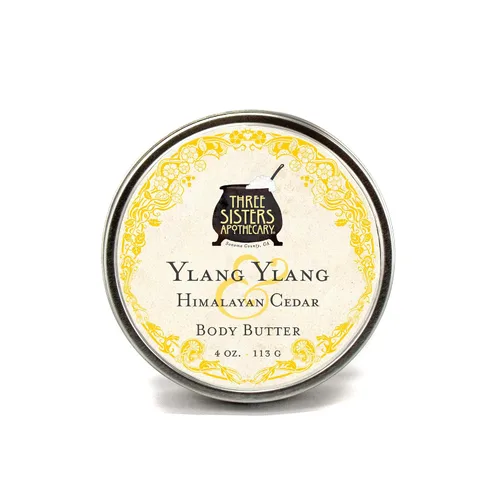 Vista 3 de Three Sisters Apothecary 4 oz. Mantequillas corporales (lima mexicana)