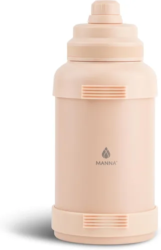 Vista 13 de Manna Titan - Jarra de acero inoxidable con aislamiento al vacío, 4 litros, recubrimiento en polvo negro