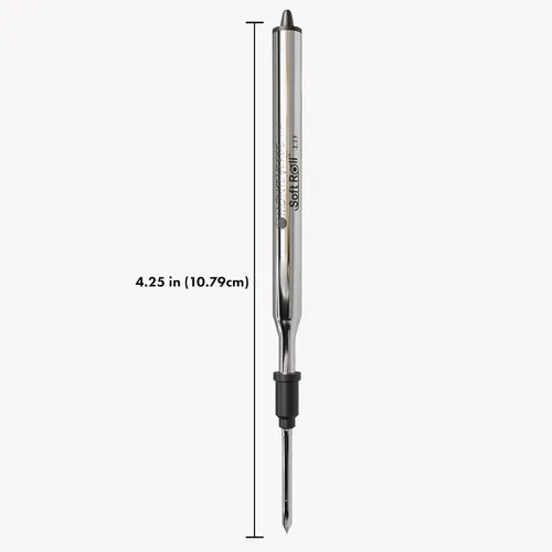 Vista 2 de Monteverde USA Soft - Recambios de bolígrafo para adaptarse a bolígrafos Lamy, tinta negra, punta media, escritura suave y confiable, paquete de 2