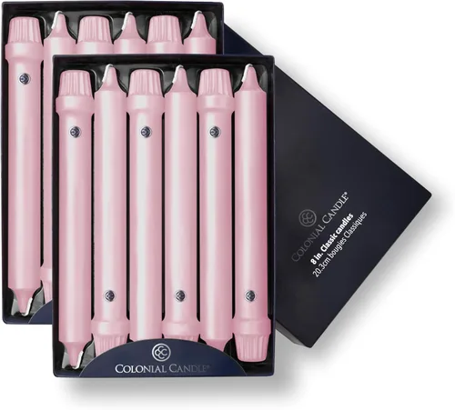 Vista 43 de Colonial Candle Handipt Collection - Vela cónica sin perfume, color blanco, 6 pulgadas, paquete de 12, hasta 4 horas de combustión