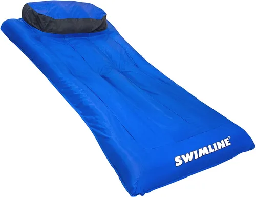 Vista 11 de SWIMLINE Original Cloud Chaise 360 - Tumbona flotante para piscina y lago, balsa circular para adultos y niños, respaldo W Cómoda textura