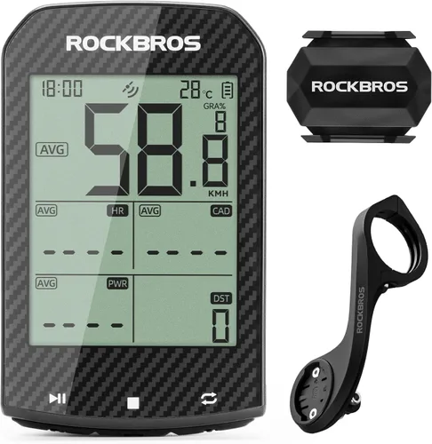 Vista 11 de ROCKBROS Sensor de cadencia de velocidad de computadora de bicicleta