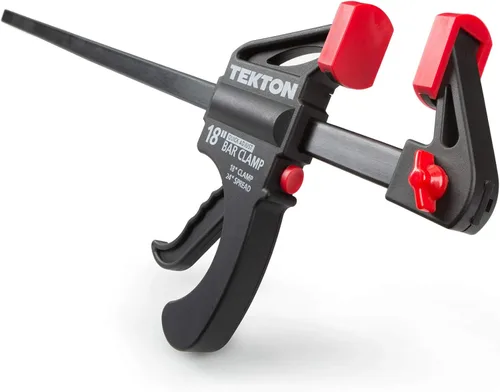 Vista 8 de TEKTON Abrazadera de Barra de Trinquete de 6 Pulgadas / Separador de 12 Pulgadas, Juego de 2 Piezas CLP51506