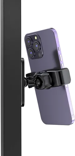 Vista 9 de APPS2Car [Paquete de 2] Soporte magnético para teléfono de gimnasio, ajustable en 360°, compatible con teléfonos inteligentes de 4.7 a 6.5 pulgadas