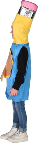 Vista 3 de Rasta Imposta Sacapuntas para niños, suministros de oficina, sacapuntas, disfraces de fiesta de cosplay, talla 7-10 para niños