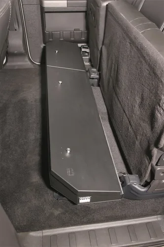 Vista 3 de Tuffy F-250/F-350 Crew Cab Under Rear Seat Lockbox