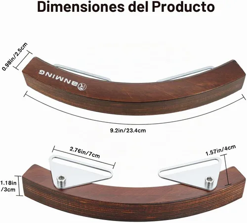 Vista 2 de RANMING Click Percussion Bloque de madera de percusión Bloque de madera con arce de 20 capas compatible con tambor de caja de 13-14 pulgadas
