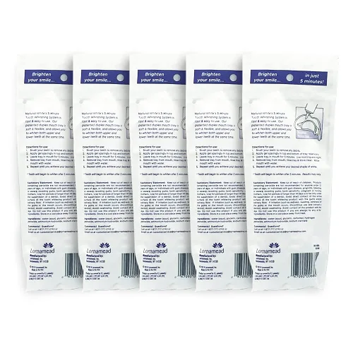 Vista 5 de Paquete de 5 kits de blanqueamiento dental Natural White de 5 minutos