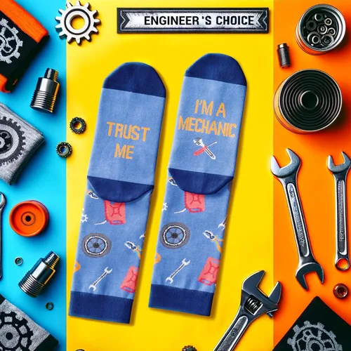 Vista 5 de HAPPYPOP Divertidos calcetines de dentista dentista enfermera cáncer de mama para mujeres, regalos novedosos para asistente dental amante de la danza