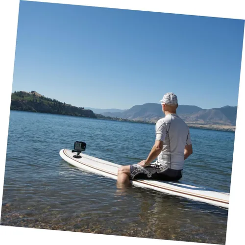 Vista 6 de Action Cam Paddleboard Mount Base de cámara de tabla de surf resistente fácil de instalar accesorio para cámara de deportes al aire libre