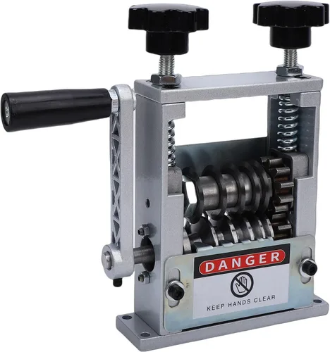 Vista 5 de Yctze Electric Drill Wire Stripper, 6 Hole Manual Cable Stripping Tool, V Groove Feed Rollers Stripper for 3.5, 7, 9, 12, 17mm Copper Aluminum Cables