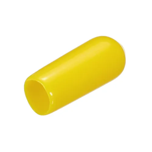 Vista 68 de uxcell 80 tapas de goma de 0.551 in de vinilo de identificación redonda tapa tapa de rosca de tornillo protectores negro