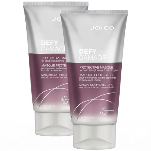 Vista 6 de Joico Máscara protectora Defy Damage para cabello teñido Fortalece los lazos y conserva el color del cabello con aceite de semilla de moringa