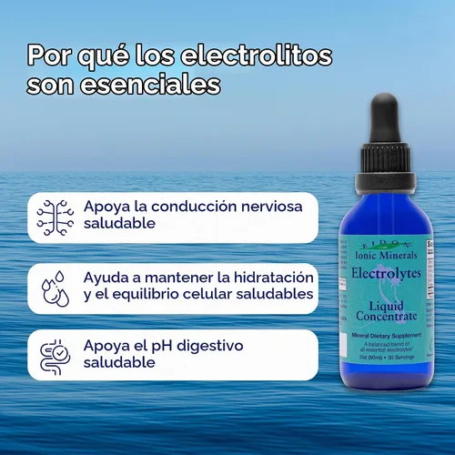 Vista 5 de Eidon Electrolytes - Gotas de electrolitos líquidos, suplemento mineral iónico para añadir al agua, reponer y equilibrar el equilibrio