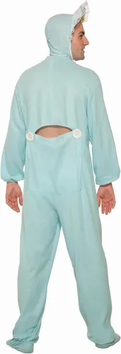 Vista 3 de Disfraz de pijama azul para hombre