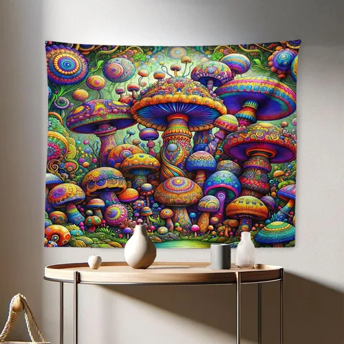 Vista 82 de Ambesonne Tapiz de arte afro, hombre negro fuerte con una corona de trazos impresión de pintura moderna, decoración de tela para colgar en la pared