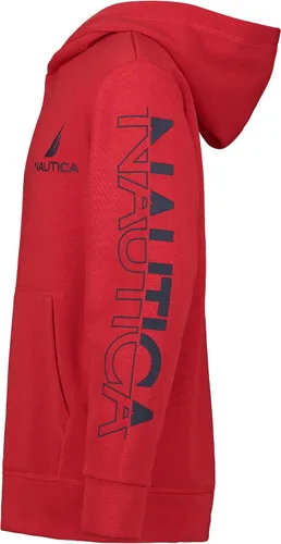 Vista 3 de Nautica Suéter estilo sudadera con capucha de forro polar para niño